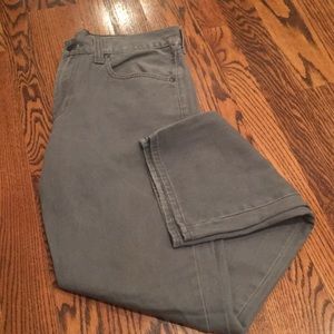 Men’s grey jeans